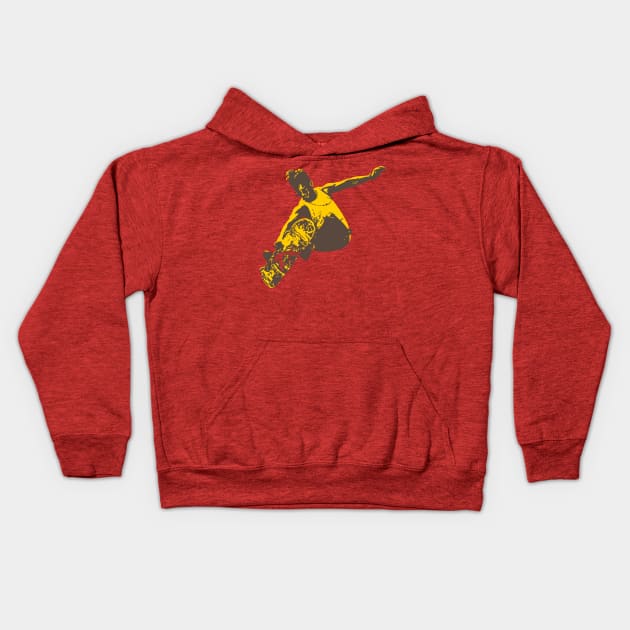 Flying machine Kids Hoodie by salimax